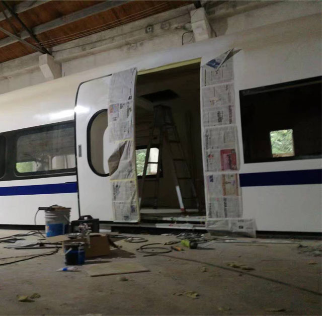 海盐县高铁模型