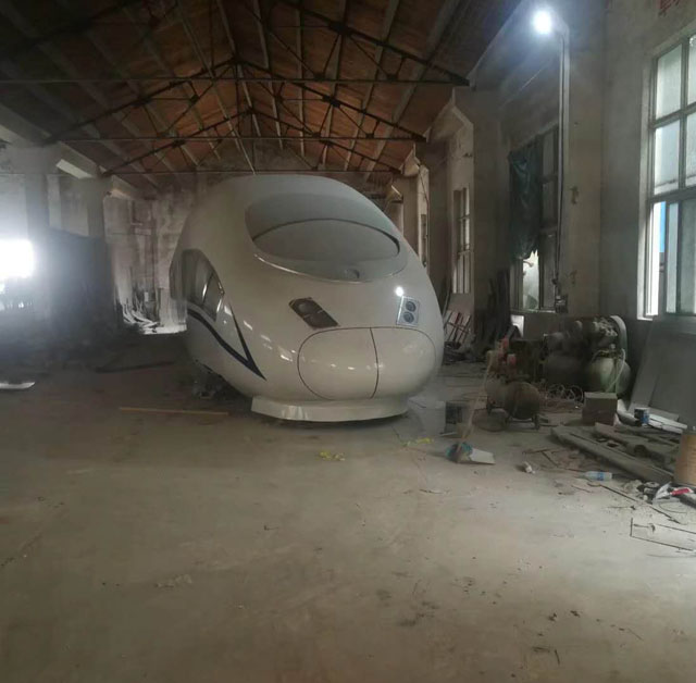 海盐县高铁模型